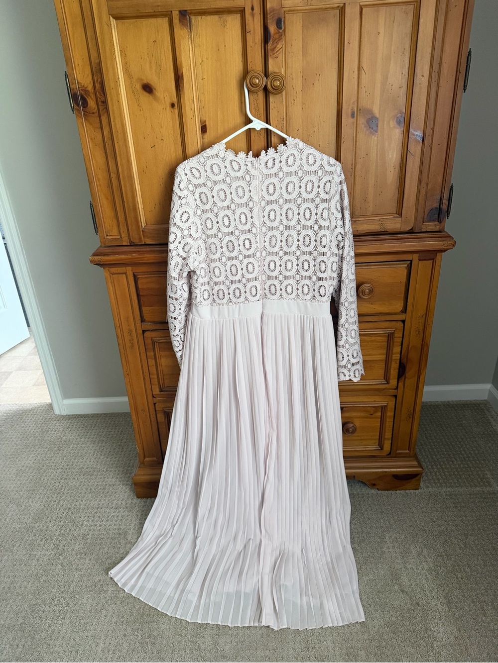 XL Dainty Jewells Dress in Blush Pink - Picture 3 of 7